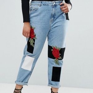 ASOS 3D Embroidery Jeans